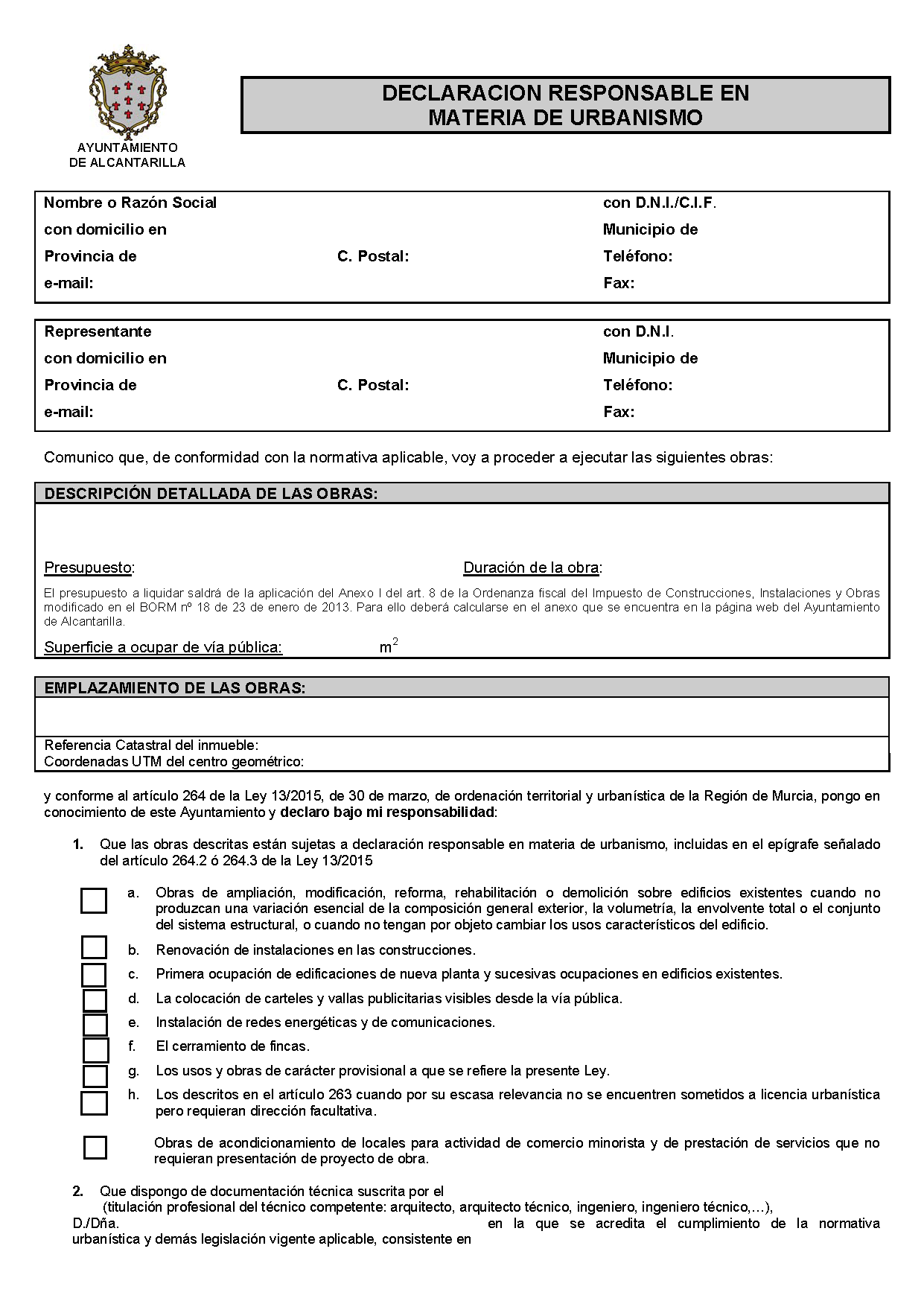 Impreso Declaración Responsable Segunda Ocupacion Alcantarilla_Página_1