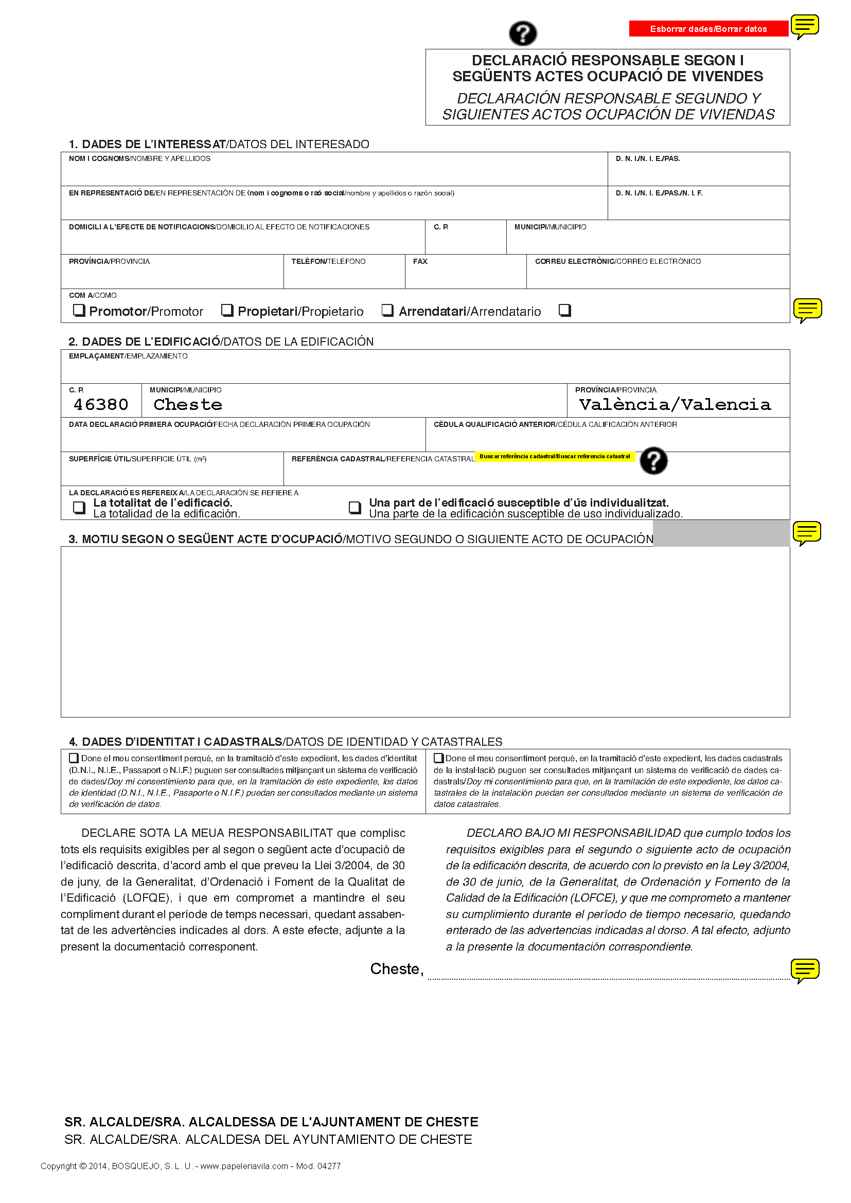 Impreso Declaración Responsable Segunda Ocupación Cheste_Página_1