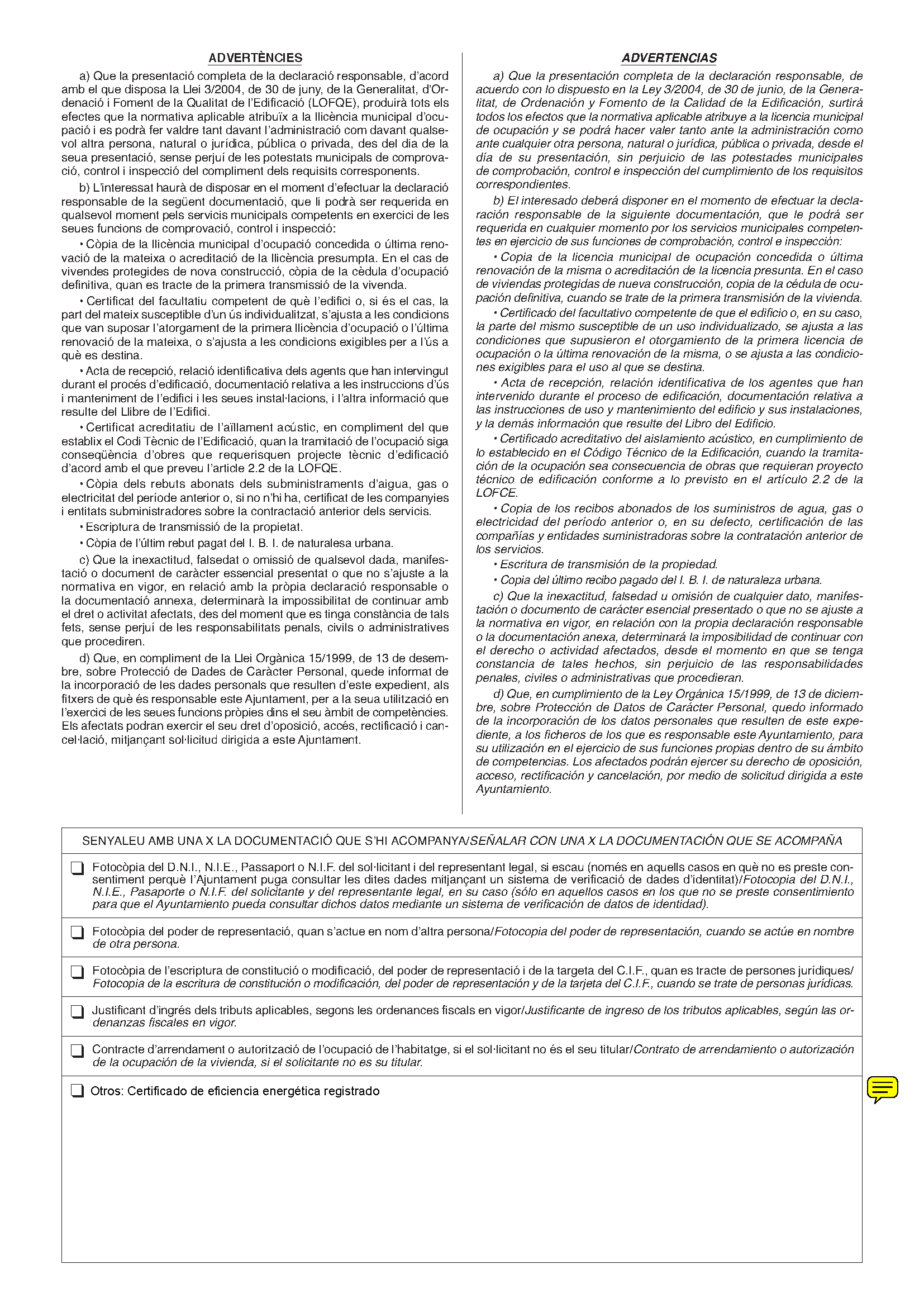 Impreso Declaración Responsable Segunda Ocupación Cheste_Página_2